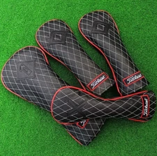 NEW Titleist Golf Headcover 4-Piece Set ( DR + FW + FW + UT)