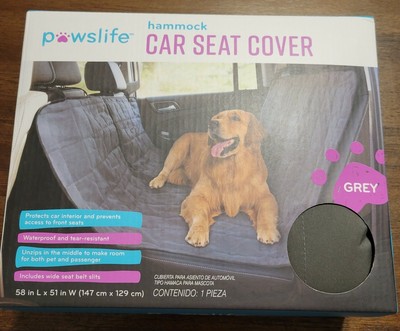 pawslife pet hammock car seat cover