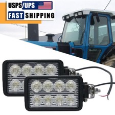 Pair LED Tractor Lights For Ford New Holland E4NN15A309BA, E5NN15R557AA, 5182602
