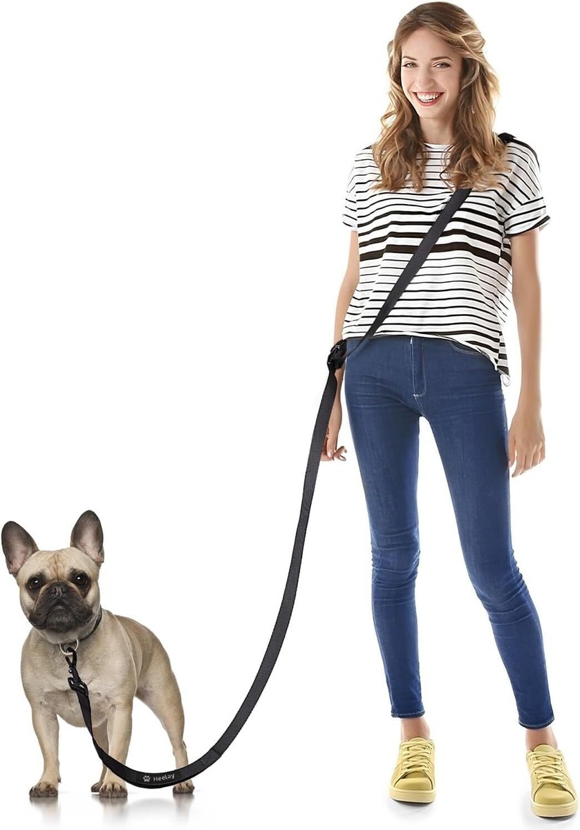 Hands Free Dog Leash 8.2ft Crossbody Rope Explosion-Proof Handle