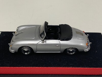 1/43 Minichamps Porsche 356 Spider from 1954 in Silver on Leather