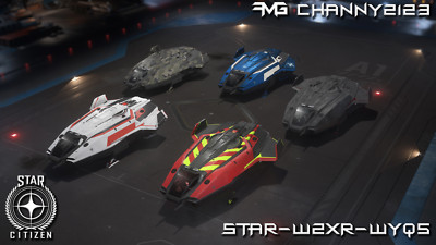 Star Citizen Ship Paint Skins - Subscriber and Concierge Loot (Can split packs)