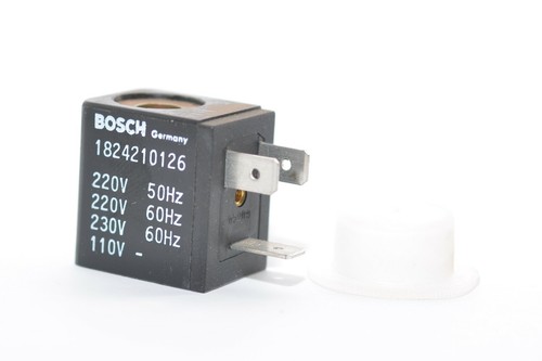 Magnet-Spule von Bosch Typ 1 824 210 126, 220 V / 50 Hz, Ø8-9mm, Valve Coil, NOS - Picture 6 of 8