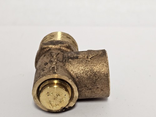 APOLLO PRESSURE RELIEF VALVE BRONZE 90 psi 3/4" x 1/2" M x F - Picture 6 of 9