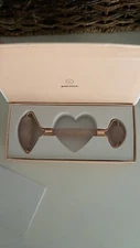New Grace And Stella Rose Quartz Rose Gold Facial Massager!!