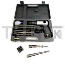 KIT SCALPELLATORE PNEUMATICO AD ARIA+BOCCIARDA+2 ADATTATORI EXA/SDS-PLUS TOOLTEK