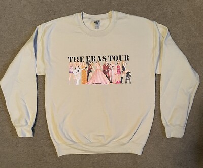 Taylor Swift Eras Tour Crew Neck Sweatshirt - Size M Medium Taylor Swift Eras Tour Crew Neck Sweatshirt - Size M Medium