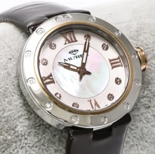 Murex Swiss Diamond Watch • Stainless Steel • MUL534 • 21 White Diamonds 0.12ct