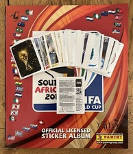 PANINI SOUTH AFRICA 2010 WORLD CUP Album Stickers (501-638)