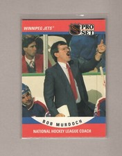 1990-91 Pro Set - #680 - Bob Murdoch - Winnipeg Jets