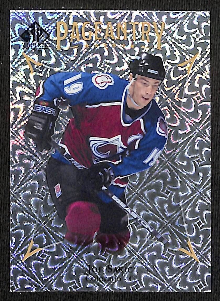 2021-22 Upper Deck SP Authentic Joe Sakic #P-84 Pageantry 2021-22 Upper Deck SP Authentic Joe Sakic #P-84 Pageantry