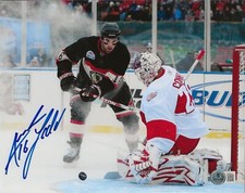 Andrew Ladd signed Chicago Blackhawks Winter Classic 8x10 photo Beckett COA