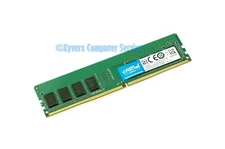 CT4G4DFS824A.C8FDD2 GENUINE MEMORY DESKTOP 4GB DDR4-2400 UDIMM 1.2 CL17(CA64)