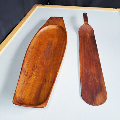 Mid Century Modern Arthur Umanoff für Raymor Schale & Taverneau Sammlung Spatel