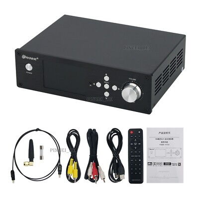RH-202XPRO Audio Decoder Lossless Bluetooth 2xES9038Q2M DAC Support USB-PC Input
