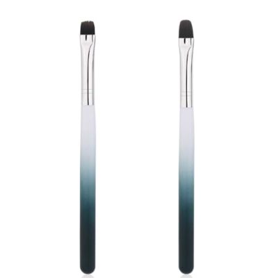 2pcs Nail Clean up Brushes, French Tip Detail Remover Manicure Brush style 7