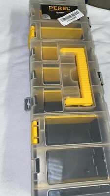 Kunststoff Aufbewahrungsbox OSB18 Langlebig und Vielseitig Organizer 18 Zoll von Perel NEU