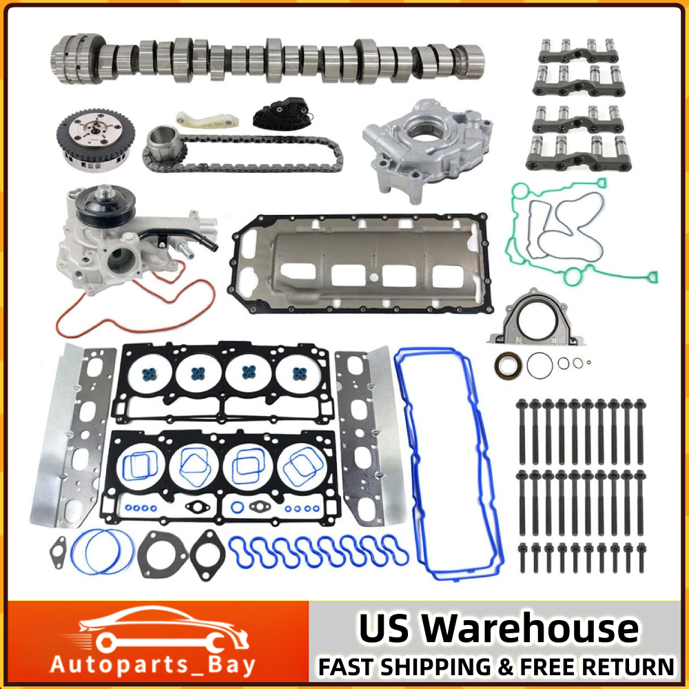 MDS Lifters Timing Kit with Camshaft Gaskets & Water Pump for 5.7L Ram 1500