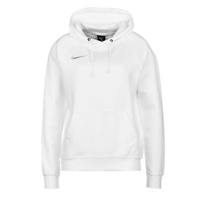 Nike Sportswear Damen Team Park 20 Hoodie Fleece Kapuzenpullover Sweatshirt Weiß