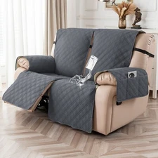 Non-slip waterproof sofa recliner set 2 seats, home decoration protection