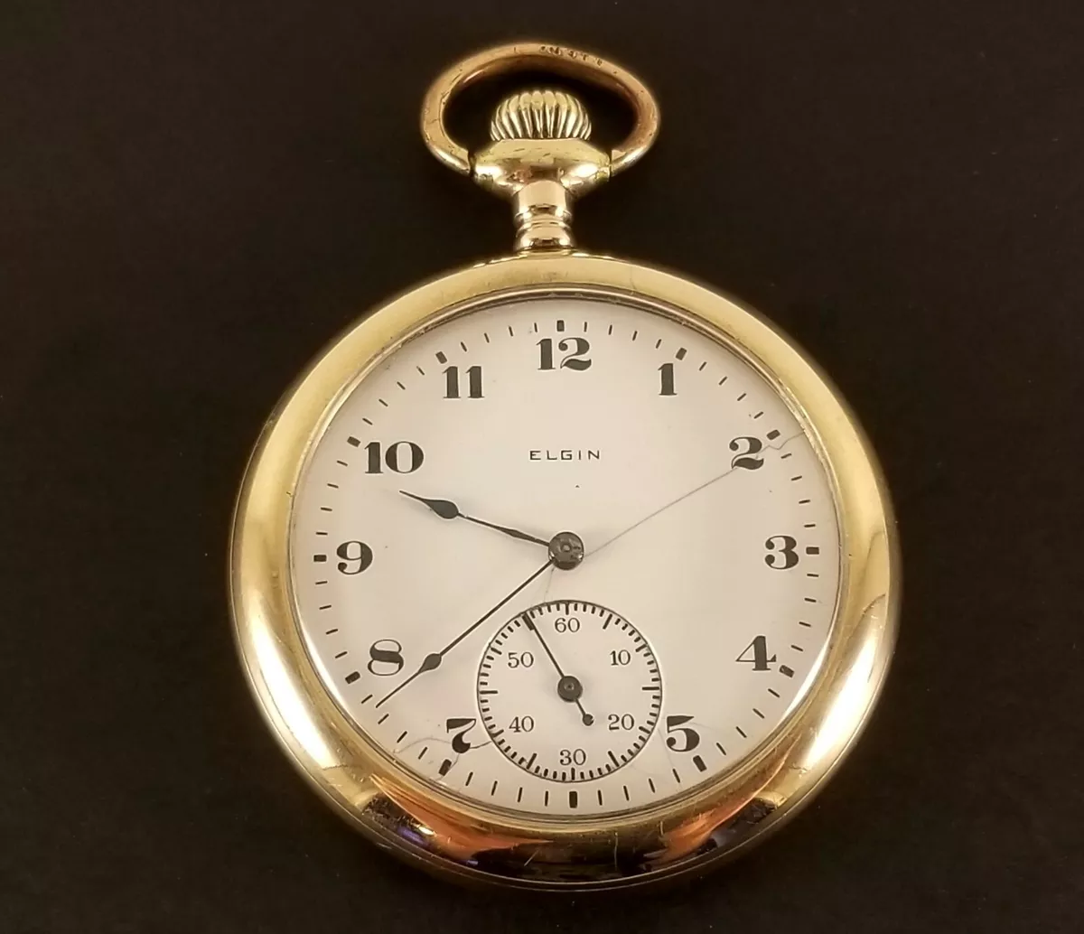Elgin size 12 shop pocket watch