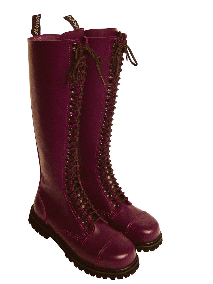 red wine boots