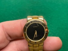 GUCCI OROLOGIO DA POLSO DONNA TONO ORO USATO VINTAGE CONDIZIONI 3300L QUARZO