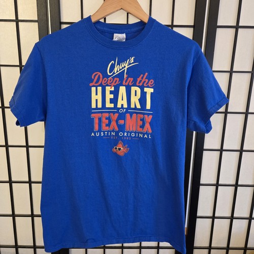 Chuy's Restaurant Deep in the Heart of Tex Mex t-shirt Nacho Car back ...