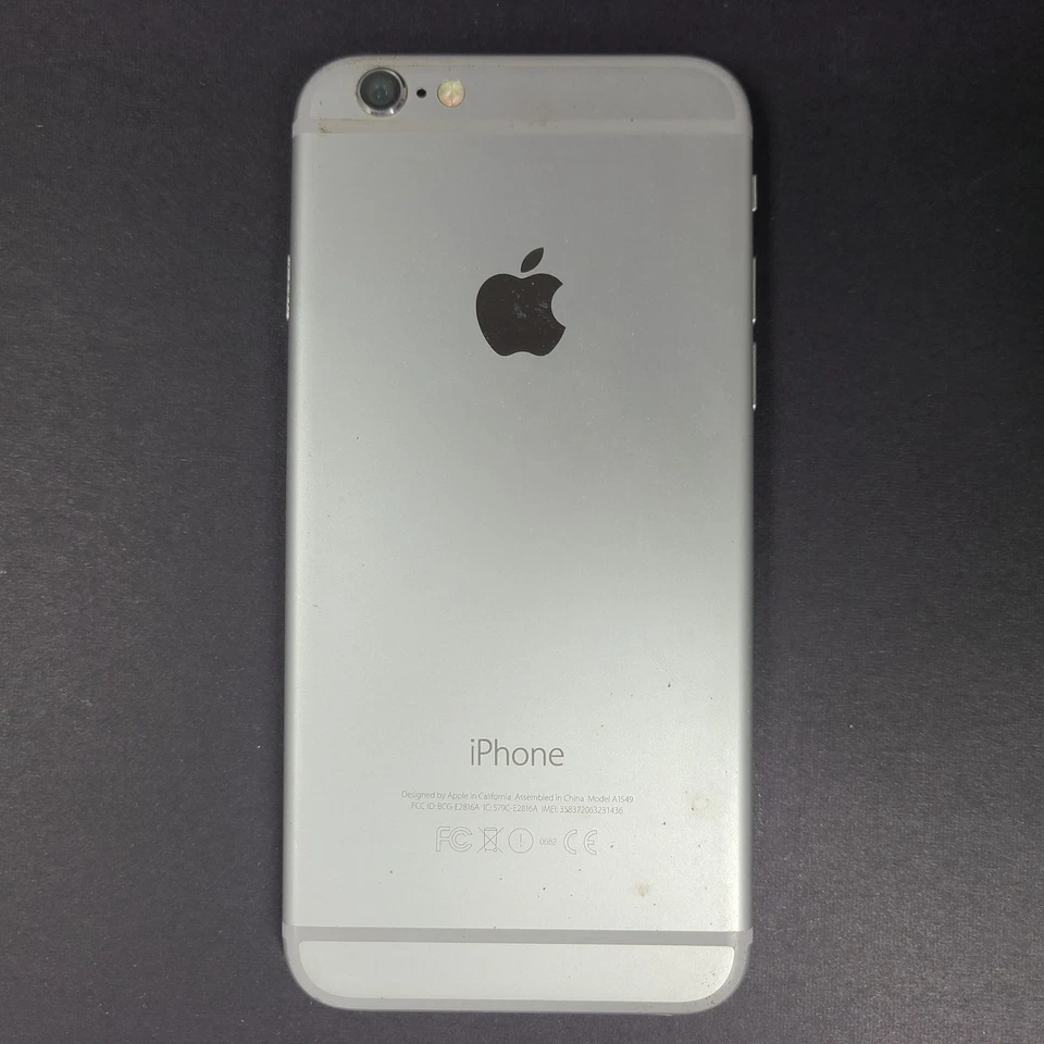 Smartphone Apple iPhone 6 - 32GB - Plateado (Desbloqueado) A1549 (GSM) Foto 4 de 4