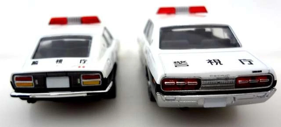 Tomica TOMY TEC 1/64 Nostalgic Emergency Vehicle 2MODELS VOL.2 Minicar - Image 4 of 4
