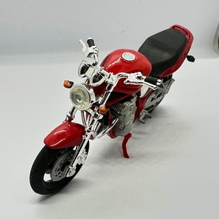 Vintage Red Motorcycle Toy Display Replica Gift