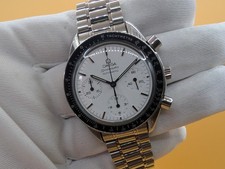 OMEGA Speedmaster Reduced Rare 'Albino' dial Watch - ref. 3510.20.00 Beautiful!!