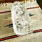 Vintage Anchor Hocking Early American Prescut EAPG Glass Butter Dish, With Cover
