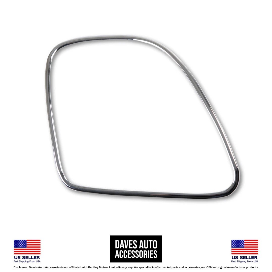 Bentley Flying Spur Chrome Headlight Tail Light Bezel Trim OE Style