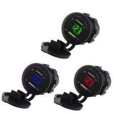 USB-Anschluss f&uuml;r UTV &ndash; rotes Display, wasserdicht
