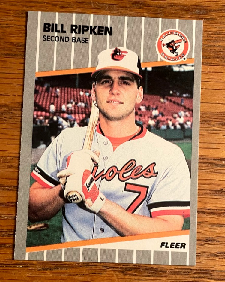 1989 Fleer Billy Ripken #616 FF Unfiltered Error Card - READ to get card details