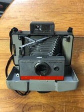 Vintage 1965 Polaroid Automatic 104 Land Camera With Flash Untested