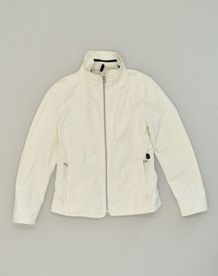 MARINA YACHTING Damen Regenjacke IT 42 Medium Weiß Polyester RZ01