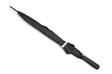 MINI Genuine JCW Logo Walking Stick Umbrella Black Push Button 80235B54F38