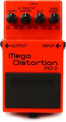 Boss MD-2 Mega Distortion Pedal