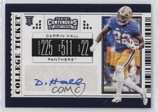 2019 Panini Contenders Draft Picks College Ticket Darrin Hall #166 Auto 11ur