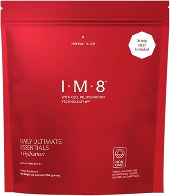 IM8 Daily Ultimate Essentials All-in-One Multivitamin Supplement (30 Servings,