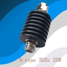 20W N Type Fixed RF Attenuator DC3GHz 50Ohm Coaxial Signal Attenuation Connector