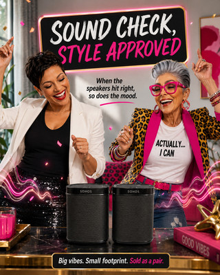 Pair of Sonos Play:1 Wireless Smart Speakers Black WiFi Multi-Room Audio Tested