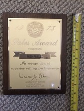 3 FORD MOTOR CO. VINTAGE RARE anni 70 PREMI CONSEGUIMENTO CONCESSIONARIO 1 DI UN GENERE