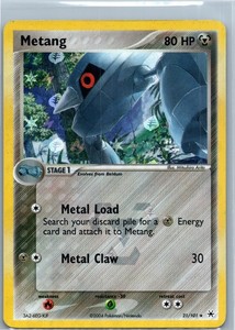Metang 21/101 Reverse Holo EX Hidden Legends