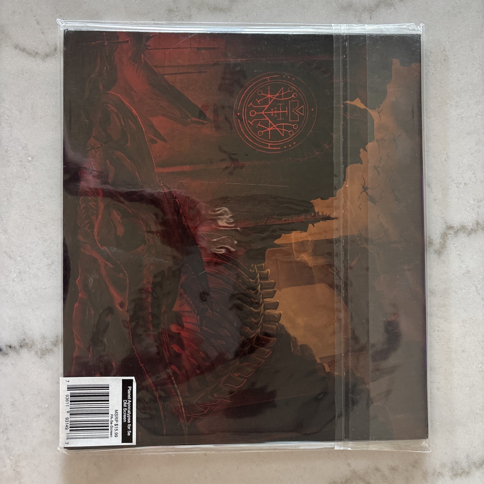 PLANET APOCALYPSE 5E – DM SCREEN (Petersen Games, 2021) NEW / Factory Sealed!