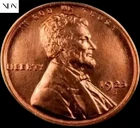 1925-S Lincoln Wheat Penny Cent - Gem BU Red