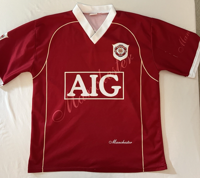 Manchester United AIG Cristiano Ronaldo #7 Adult Large V-Neck