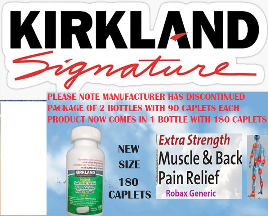 KIRK LAND SIGNATURE EXTRA STRENGTH MUSCLE & BACK PAINTOTAL 180